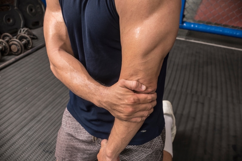 elbow triceps tendonitis condition